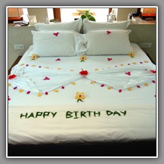 Happy Birthday bed