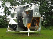 A space ship, Art Omi