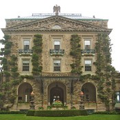 Kykuit - facade of the house built for John D Rockefeller Sr.