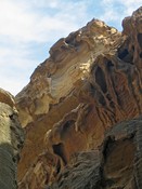 Rock-drip cliff
