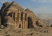 The Monastery, magnificent near the top of the mountains