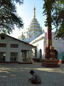 In the grounds of the Kyauktawgi Pagoda