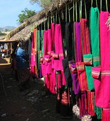 Carry bags for sale in the Indain market.