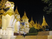 The Main Stairway up to Shwedagon