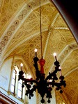 An intricate plaster ceiling (369x492, 84.6 kilobytes)