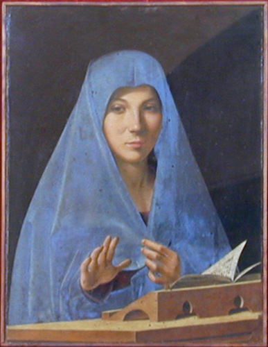 Annunciation, by Antonello da Messina