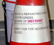 Wet Paint, Keep Out