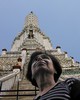 Wat Arun - Gloria before the <i>prang</i> (393x492, 97.5 kilobytes)