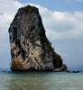 Offshore rock, Phra Nang beach, Rai Leh (455x492, 80.0 kilobytes)